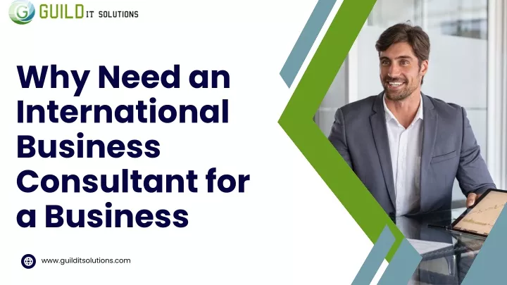 why need an international business consultant