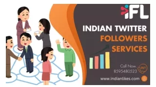 Indian Twitter Followers Services - IndianLikes