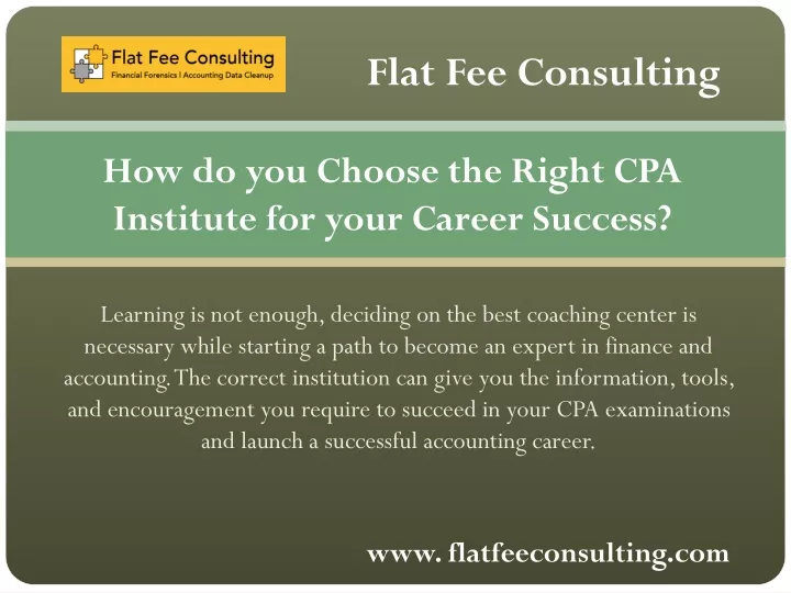 flat fee consulting