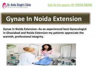 gynaecologist in Greater Noida west