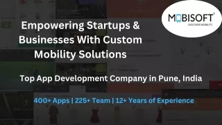 Empowering Startups & Businesses With Custom Mobility Solutions