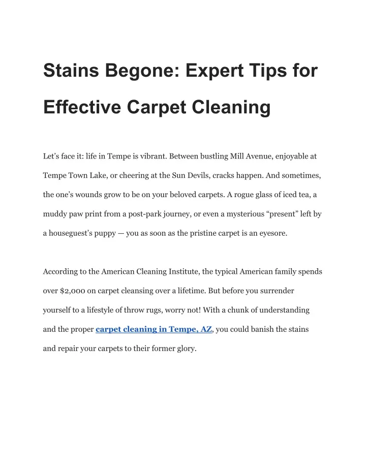 stains begone expert tips for