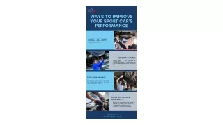 ways to improve your sport car s performance
