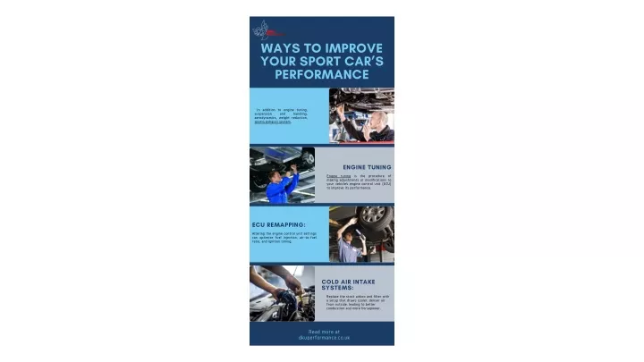 ways to improve your sport car s performance