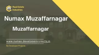 Numax Muzaffarnagar Ebrochure