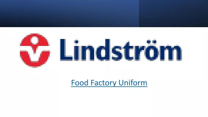 food factory uniform