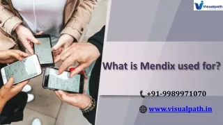 Mendix Online Certification Course | Mendix Online Training