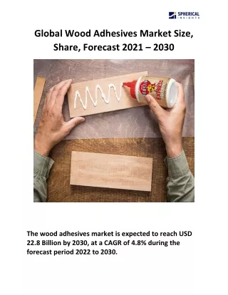 Global Wood Adhesives Market Size