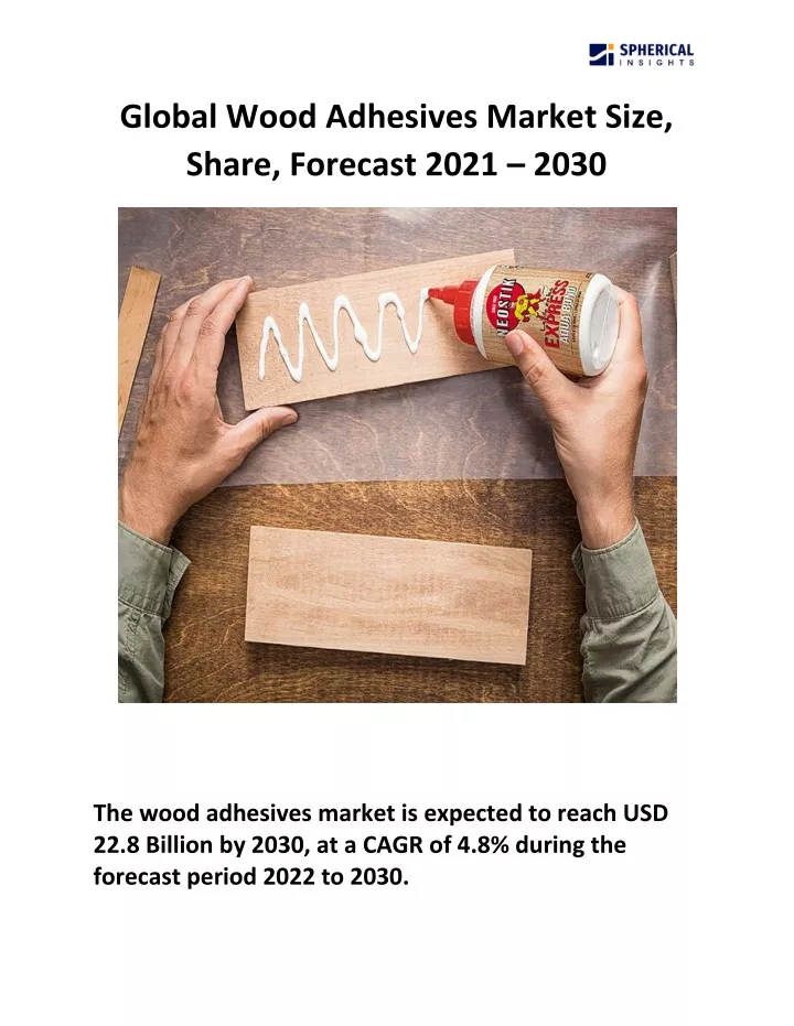 global wood adhesives market size share forecast