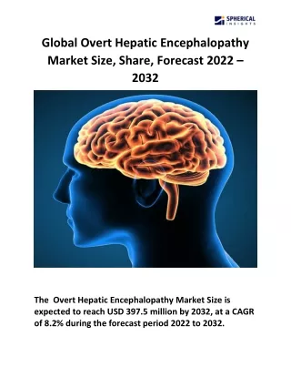 Global Overt Hepatic Encephalopathy Market Size