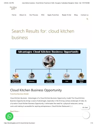 How To Run A Successful Cloud Kitchen Business: A Step-by-Step Guide