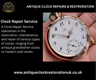 Clock Repairs Near Me: Convenient and Reliable Service