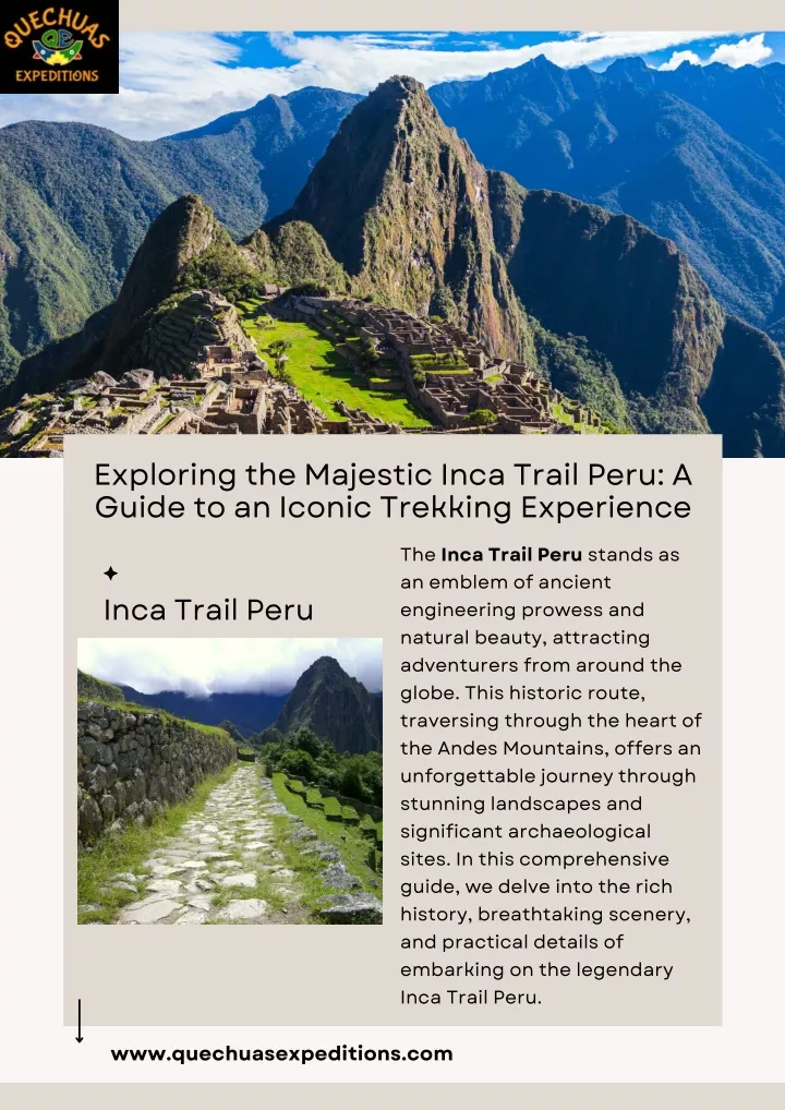 exploring the majestic inca trail peru a guide