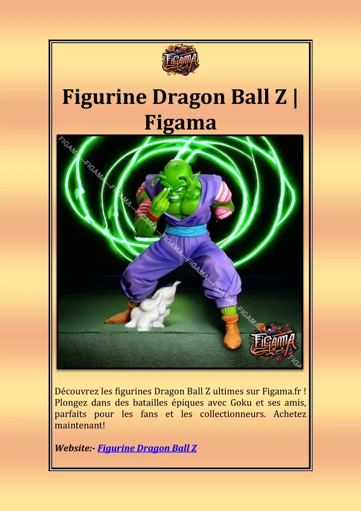 figurine dragon ball z figama