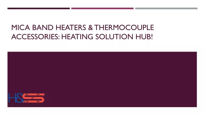 mica band heaters thermocouple accessories heating solution hub