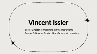 Vincent Issier - A Proven Authority - Benicia, California