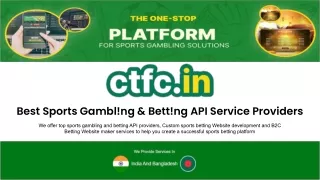 Sports Odds API Provider in India