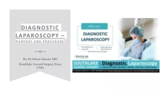 Diagnostic Laparoscopy – Purpose and Procedure