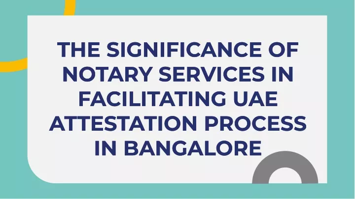 the significance of notary services