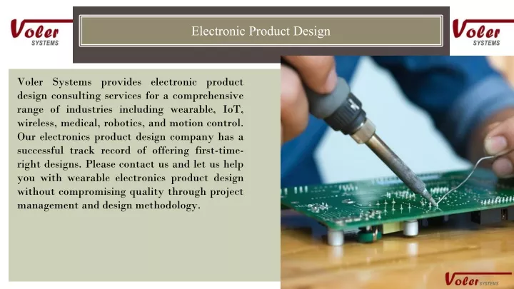 electronic product design