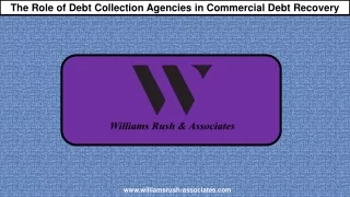 The Role of Debt Collection Agencies in Commercial Debt Recovery