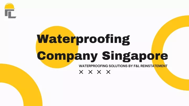 waterproofing company singapore