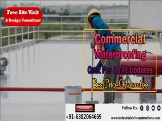 Commercial WaterProofing Coimbatore| Commercial WaterProofing Near Me | WaterPro