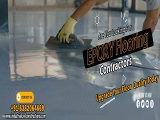 Epoxy Flooring Contractors Coimbatore| Commercial Epoxy Floor | Industrial Epoxy