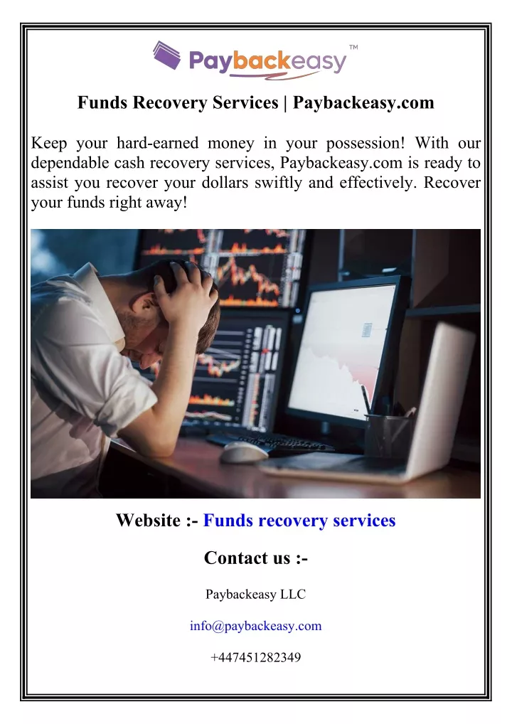 funds recovery services paybackeasy com