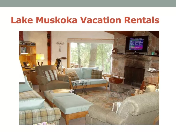 lake muskoka vacation rentals