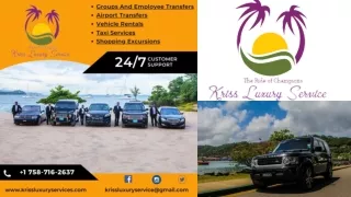 St Lucia Best Taxi and Tour Services