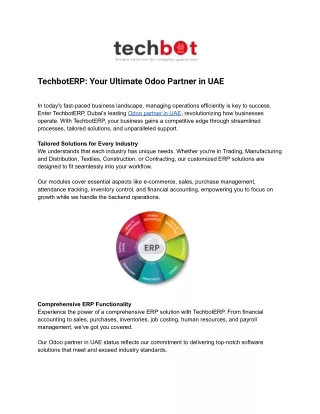 Odoo partner in UAE