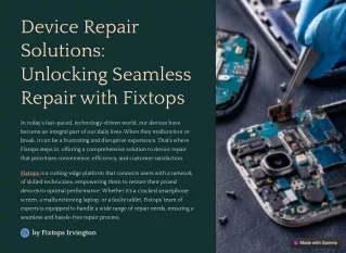 Device-Repair-Solutions-Unlocking-Seamless-Repair-with-Fixtops