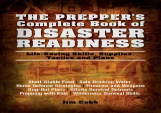 get [PDF] Download The Prepper's Complete  of Disaster Readiness: