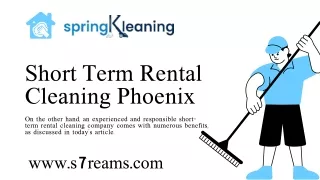 Simplify Your Phoenix Hosting: Short-Term Rental Cleaning Tips