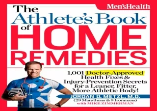 [PDF READ ONLINE] The Athlete's  of Home Remedies: 1,001 Doctor-A