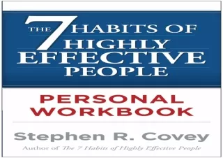 Download  [PDF]  The 7 Habits of Highly Effective People Personal