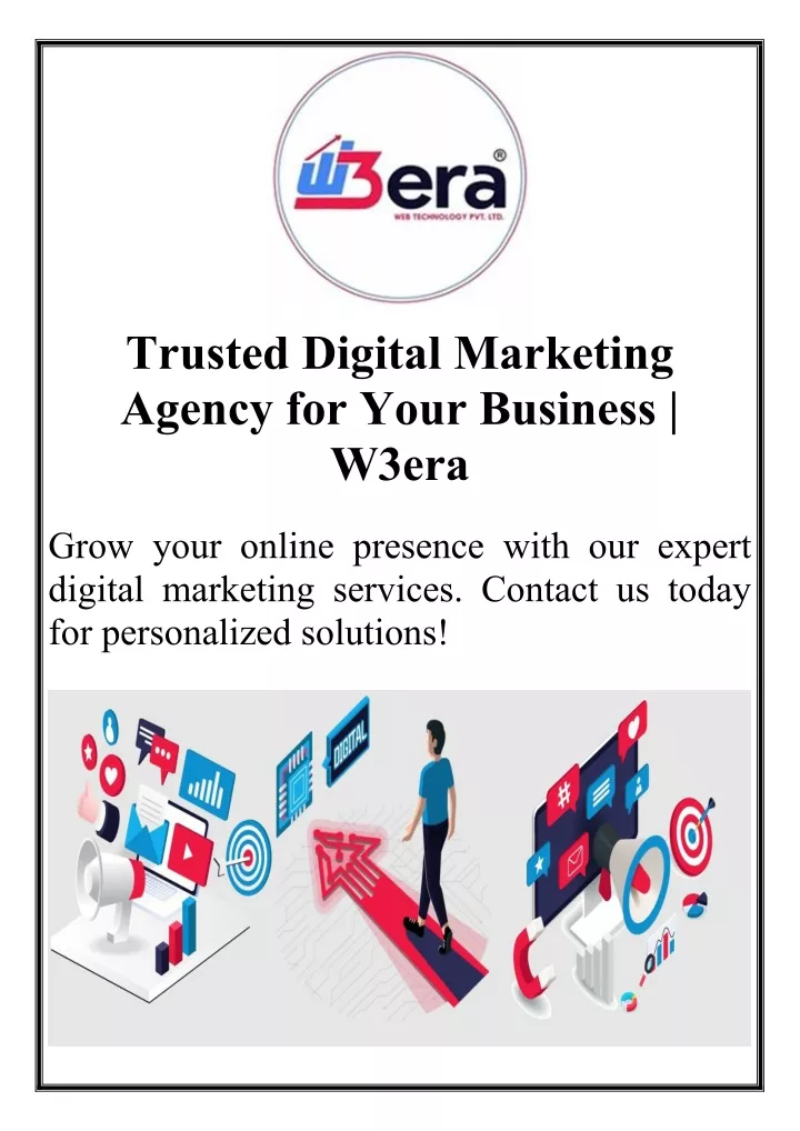 trusted digital marketing agency for your