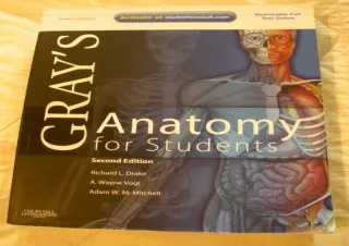 ❤ PDF/READ ⚡  Gray's Anatomy for Students: With STUDENT CONSULT O