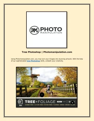 Tree Photoshop  Photomanipulation.com