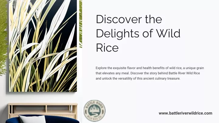 discover the delights of wild rice