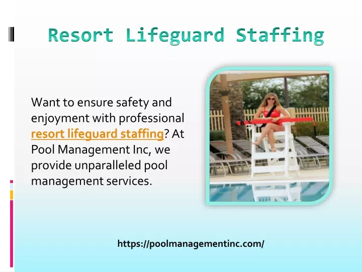 resort lifeguard staffing