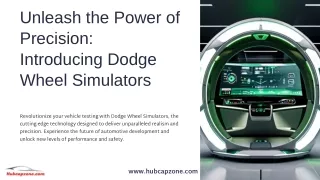 Enhance Your Dodge's Look with Hubcapzone's Dodge Wheel Simulators
