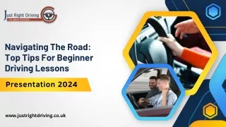 Navigating The Road Top Tips For Beginner Driving Lessons