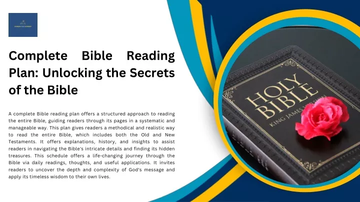 complete bible reading plan unlocking the secrets