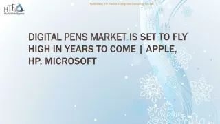 Digital Pens Market
