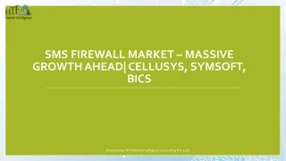 SMS Firewall Market