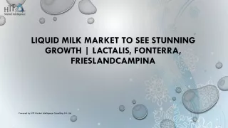 Liquid Milk Market