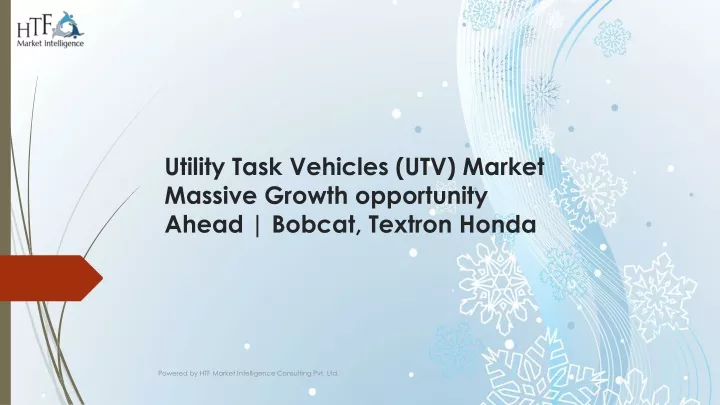 utility task vehicles utv market massive growth opportunity ahead bobcat textron honda