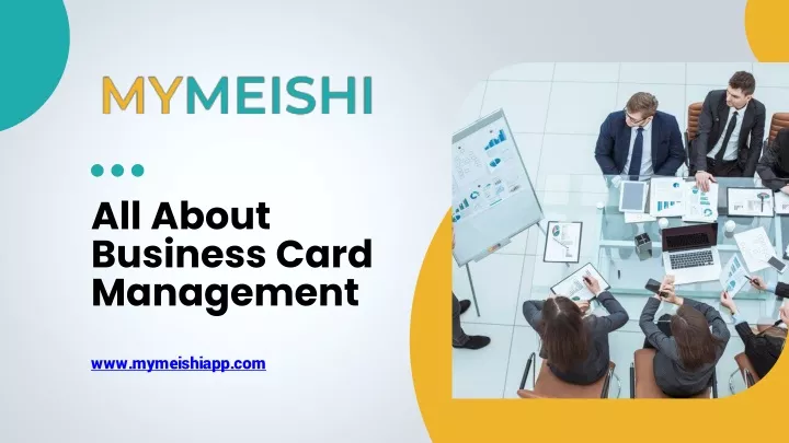 all about business card management